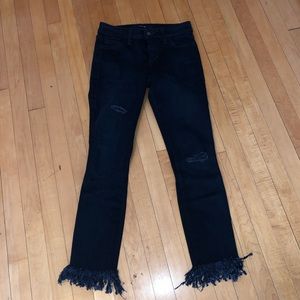 Joe’s Jeans frayed hem